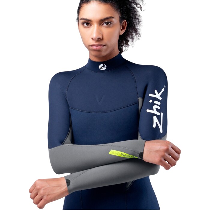 2023 Zhik Womens Superwarm V Neoprene Top NAVY DTP1120W